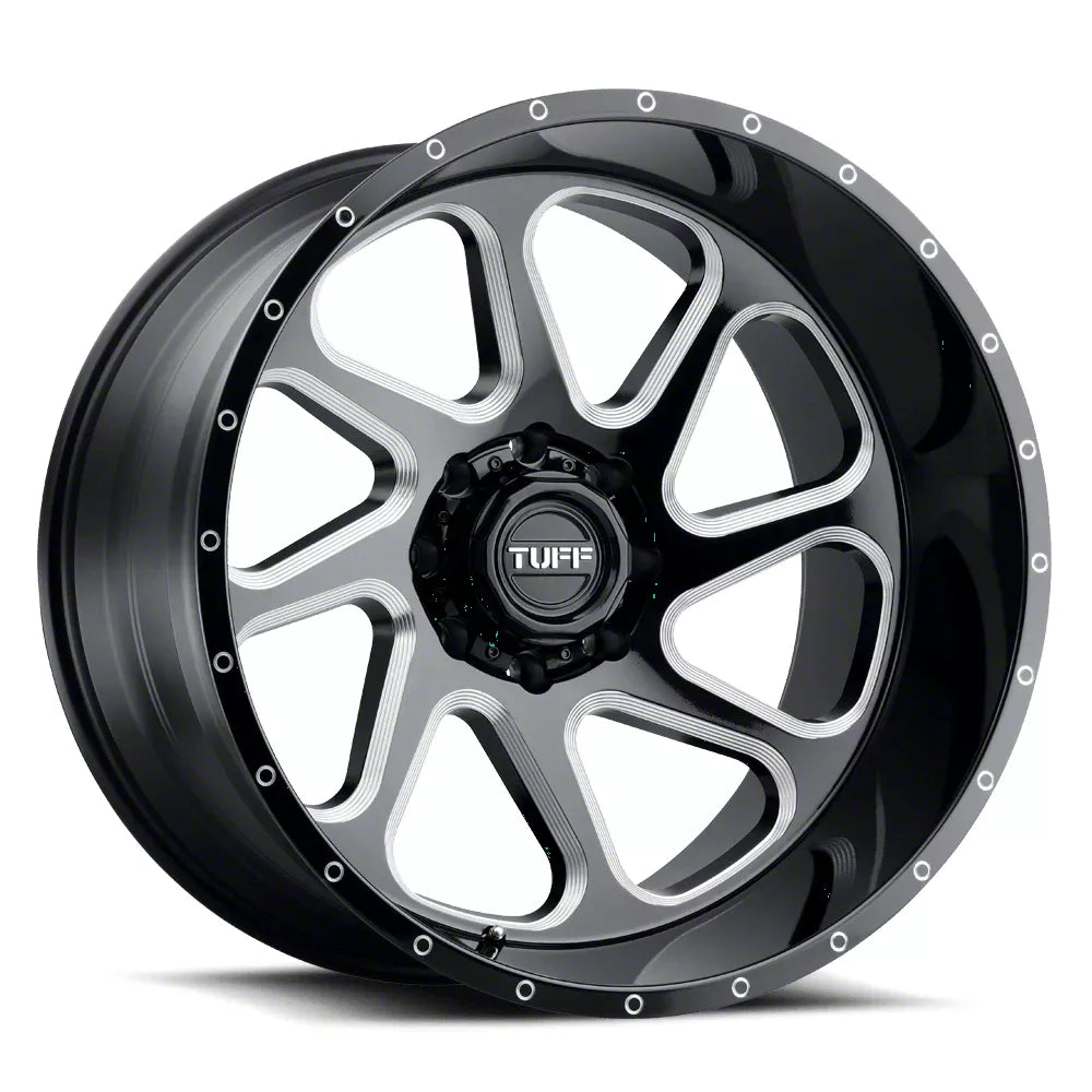 TUFF T2B 22X12 8/165 ET-45 CB125.1