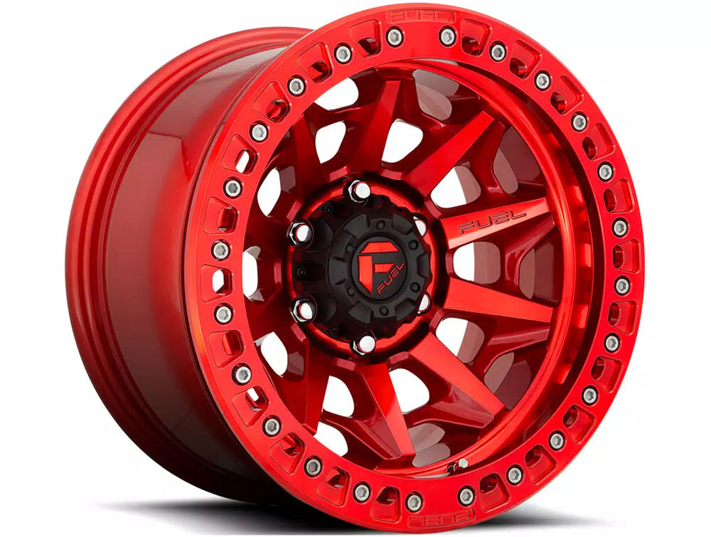 ~(40 lbs. 20X20X12)~ COVERT BL - OFF ROAD ONLY 17x9 5x127.00 CANDY RED (-38 mm)