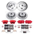 Power Stop 2009 Nissan 350Z Front & Rear Z23 Evolution Kit W/Cals