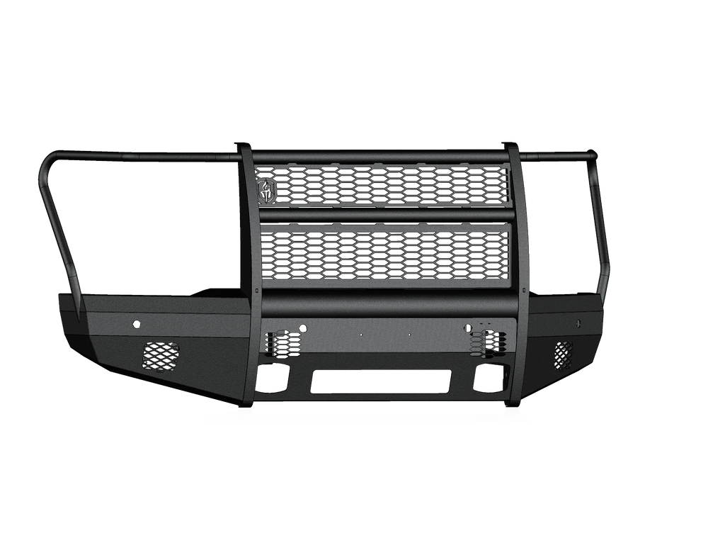 24C F150 VAQUERO FRONT NON WINCH BUMPER FULL GUARD TEXTURE BLACK