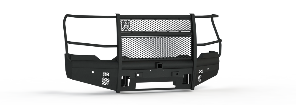 2023 SIERRA 2500/3500 HD VAQUERO FRONT NON WINCH BUMPER FULL GUARD 2IN RECEIVER TEXTURE BLACK
