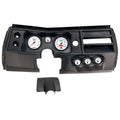 68 CHEVY CHEVELLE NO VENT 5IN X 2 & 21/16IN X 4 DIRECT FIT DASH KIT PHANTOM II