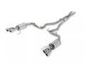 Roush 18-23 Mustang 5.0L V8 Black Tip Cat Back Exhaust Kit (Quad Tip Non-Active)
