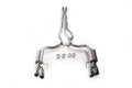 Roush 18-23 Mustang 5.0L V8 Black Tip Cat Back Exhaust Kit (Quad Tip Non-Active)