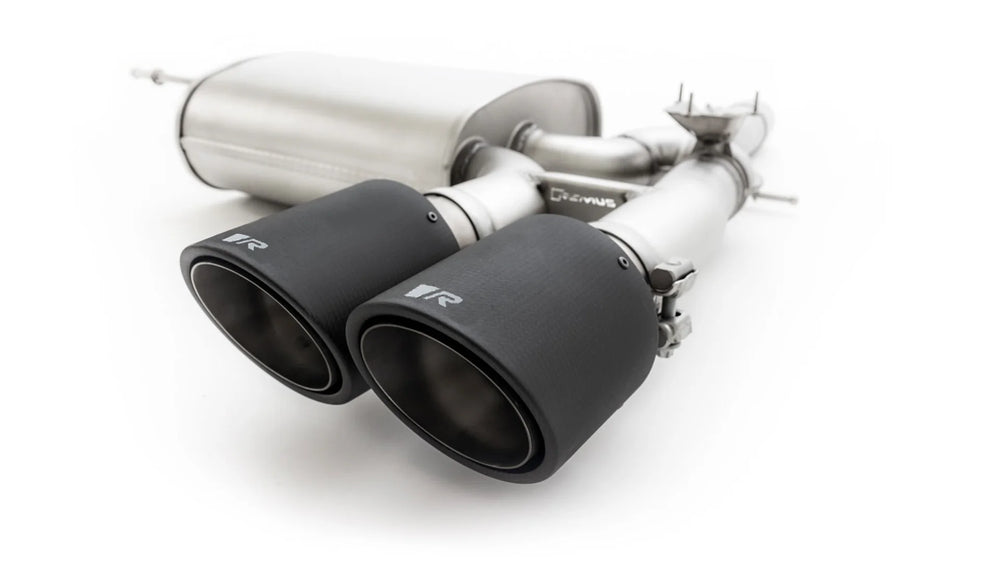 Remus polished axle-back exhaust