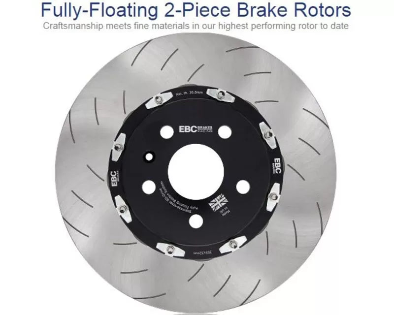 EBC Racing 2016+ Ford Focus RS 2 Piece SG Racing Front Rotors