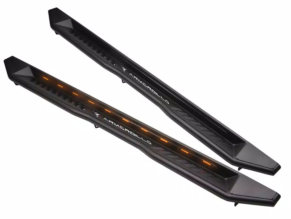 1923 RAM 1500/TRX CREW CAB FX RUNNING BOARD W/LED MATTE BLACK