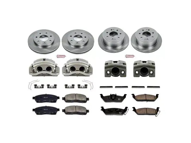 Power Stop 04-08 Ford F-150 Autospecialty Kit w/ Calipers - Front and Rear