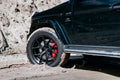 Vossen auto part installed view