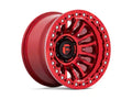 D125 17X9 8X6.5 C-RED -38MM