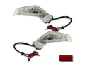 Oracle 05-13 Chevrolet Corvette C6 Concept Side Mirrors - Precision Red (946L)