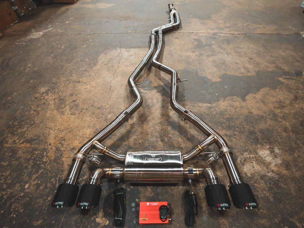 Valvetronic Designs carbon cat-back exhaust