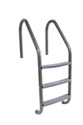 CLASSIC 3 STEP LADDER WHITE .065 W/GREY HEAVY DUTY TREADS