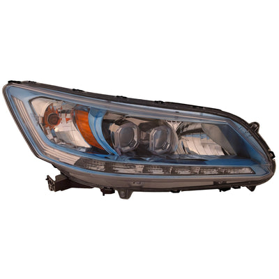 CAPA RH HEADLAMP ASSY COMPOSITE; LED HONDA ACCORD HYBRD 1415