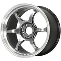 Advan RG-D2 18x9 +00 6x139.7 Machining and Racing Hyper Black Wheel