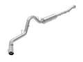 aFe cat-back exhaust detail