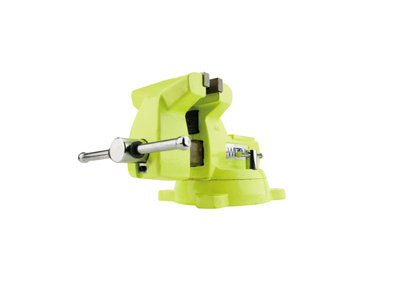 1560 HIGHVISIBILITY SAFETY 6IN VISE W/SWIVEL BASE