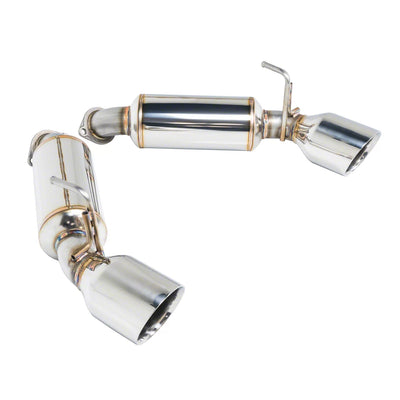 Remark 09-19 Nissan 370z Axle Back Exhaust w/Stainless Double Wall Tip