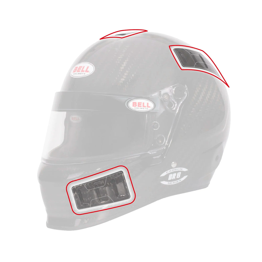 Bell Helmet Br8 Matte Black Sml(57-58) Sa2025