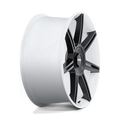 R908 22X10 5X130 WHT M-BLK-SPK 56MM