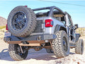 18C WRANGLER JL FULL WIDTH REAR BUMPER TEXTURED BLACK