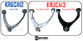 KRYPTONITE UPPER CONTROL ARM KIT 1 2 TON TRUCK 6 LUG 2007-2018 (KRUCA12)