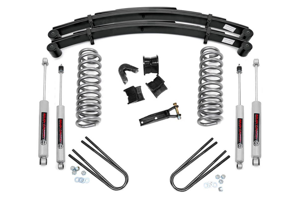 4 Inch Lift Kit Rear Springs Ford F-100 4WD (1970-1976)