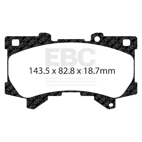 EBC S9 Brake Pad and Rotor Kit