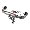 21C BRONCO SIGNATURE AXLEBACK EXHAUST SYS 3IN TUBING DUAL SS