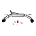 21C BRONCO SIGNATURE AXLEBACK EXHAUST SYS 3IN TUBING DUAL SS