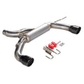 21C BRONCO SIGNATURE AXLEBACK EXHAUST SYS 3IN TUBING DUAL SS