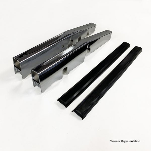 0713 GMC SIERRA 1500 (NO DENALI) BIG TEXT GRILLE GUARDCHROME