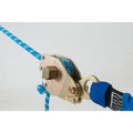 30FT 2MAN ROPE HLL W/ CROSSARM STRAPS BLACK BLUE YELLOW