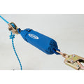 30FT 2MAN ROPE HLL W/ CROSSARM STRAPS BLACK BLUE YELLOW