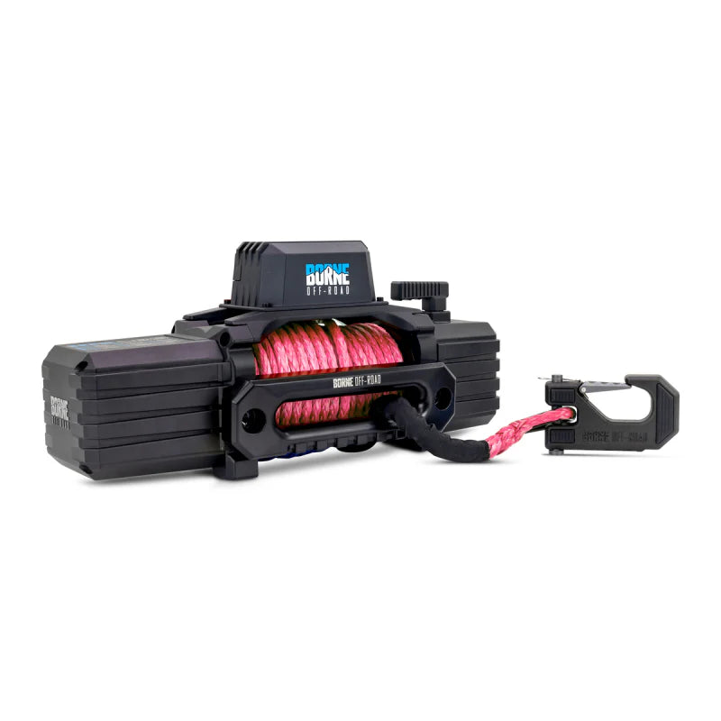 Borne Off-Road 12K Winch - Pink Synthetic Rope