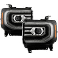 1415 SIERRA 1500 /1519 SIERRA 2500/3500 UPGRADE FULL LED PROJECTOR HEADLIGHTS