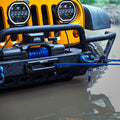 12K WINCH BLUE SYNTHETIC ROPE