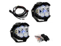 LP4 Pro LED Auxiliary Light Pod Pair (Light Pattern: Driving/Combo; Color: Clear; Backlight: Blue)