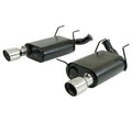 Force Ii Axle-Back Exhaust System Fits 2011-2014 Ford Mustang With 3.7L Engine Moderate Sound Flowmaster