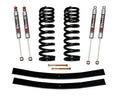 Bronco Suspension Lift Kit 75-77 Ford Bronco w/Shock M95 Performance Shocks 1.5-2 Inch Lift Incl. Front Coil Springs Rear Add-A-Leafs Skyjacker