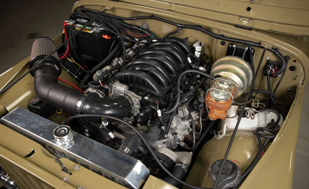 ADVANCE ADAPTERS 1972-86 JEEP TO GM V8 MANUAL