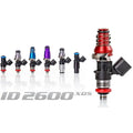 Injector Dynamics 2600-XDS Injectors - 60mm Length - 11mm Top - Denso Lower Cushion (Set of 2)