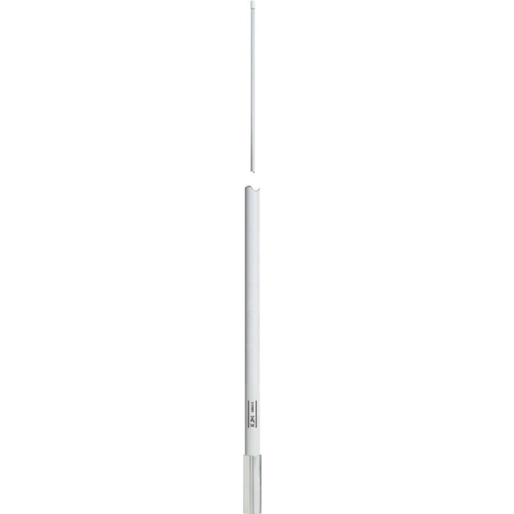 VHF ANT,6DB,8' WHITE,HARDWIRED CBLE