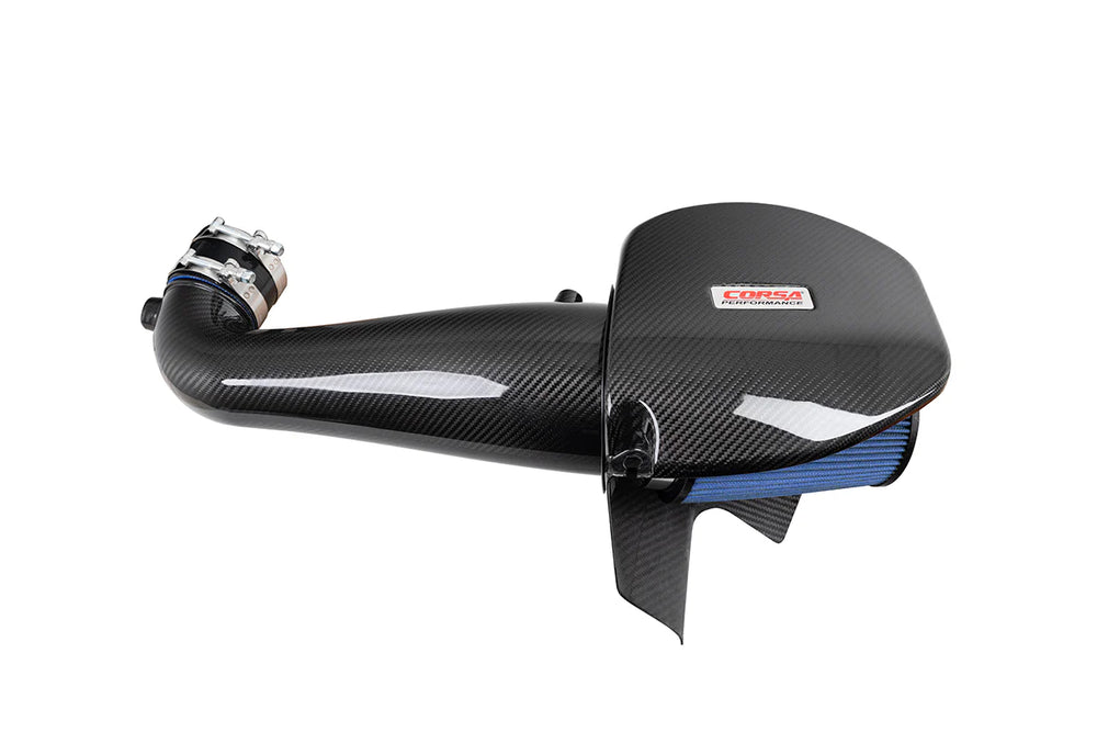 Corsa 11-23 Dodge Challenger/Charger 5.7L V8 Carbon Fiber Open Element Air Intake - Dry