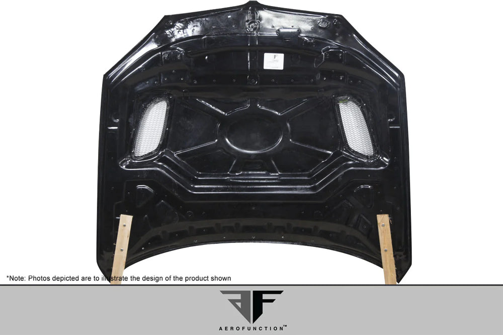 2015-2019 BMW X6 F16 / X6M F86 Carbon AF-1 Hood ( CFP ) - 1 Piece