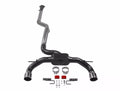 Outlaw Cat-Back Exhaust System Fits 2021-2025 Ford Bronco 2.3/2.7-Liter, Outlaw Cat-Back 3.00-Inch Stainless Steel Exhaust System, 4.00-Inch Black Chrome Tips, Dual Out Rear Exit, 2 Door Models Flowmaster