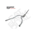 Cat Back Exhaust System Single/Dual Split Rear 09-12 RAM 1500 3 Inch Aluminized CBDL Sport W/ Muffler Diamond Eye