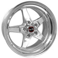 Race Star 72 ValStar 15x8 / 5x4.75BC / 4.5BS / 3.072in CB / Black w/Machined Accents Wheel