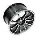 Gram Lights 57NR 18x9.5 +38 5x114.3 Grace Silver Wheel