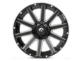 ~(68 lbs. 27X27X17)~ CONTRA 24x14 6x135.00/6x139.70 GLOSS BLACK MILLED (-75 mm)